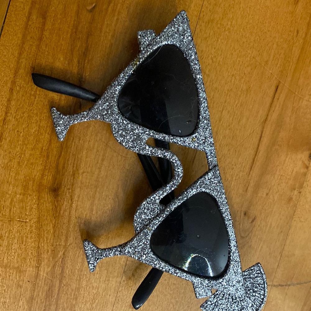 new years glasses or party.
